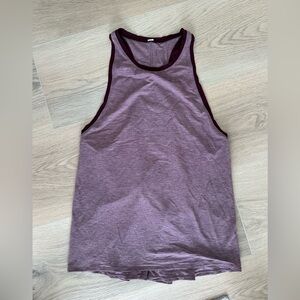 Lululemon Purple Sleeveless Tank Top